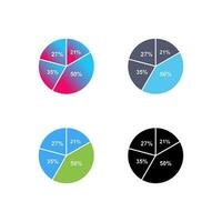 Pie Chart Vector Icon