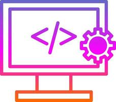 Web development Vector Icon Design