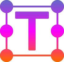 Typography Vector Icon Design