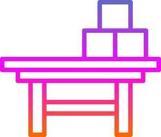 Table Vector Icon Design