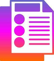 Files Vector Icon Design