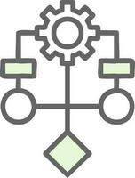 Algorithm Vector Icon Design