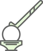 Putter Vector Icon Design