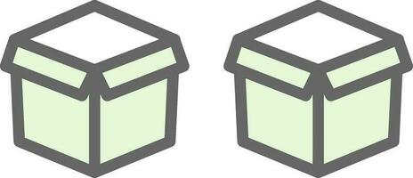Boxes Vector Icon Design