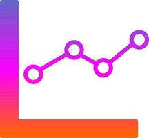 Graph Vector Icon Design