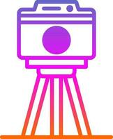 Tripod Vector Icon Design