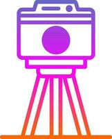 Tripod Vector Icon Design