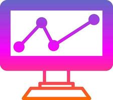 Analytics Vector Icon Design