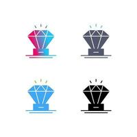 Diamond Vector Icon