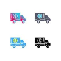 Delivery Truck Vector Icon