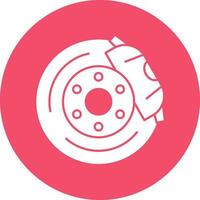 Brake disc Vector Icon Design