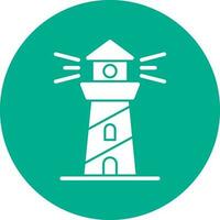 Lighthouse Vector Icon Design