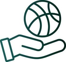 Basketball Vector Icon Design