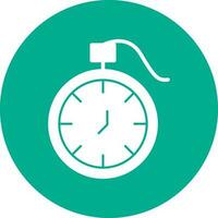 Pocket watch Vector Icon Design