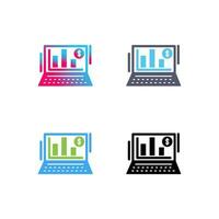 Bar Chart Vector Icon