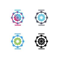 Automated Process Vector Icon