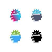 Machine Learning Vector Icon