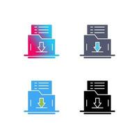 Save List Vector Icon