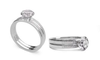 elegante diamante anillo, transparente antecedentes png