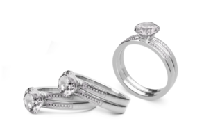 elegant Diamant Ring, transparent Hintergrund png