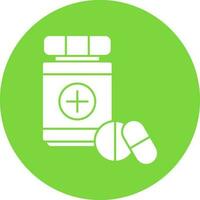 medicamentos vector icono diseño