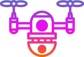 Drone Vector Icon Design