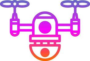 diseño de icono de vector de dron