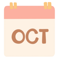 Monat, Kalender ,Oktober png