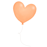 Heart balloons valentine png