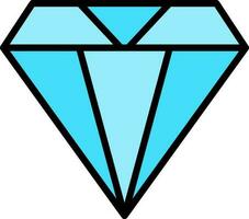 diseño de icono de vector de diamante