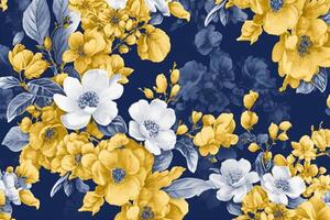 Cyanotype, fabric, background, yellow, photo