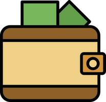 Wallet Vector Icon Design