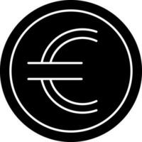 diseño de icono de vector de euro