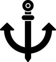 Anchor Vector Icon Design