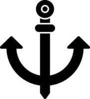 Anchor Vector Icon Design