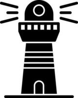 Lighthouse Vector Icon Design