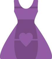 Dress Vector Icon Design