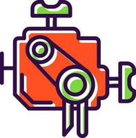 Engine Vector Icon Design