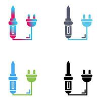 Soldering Iron Vector Icon