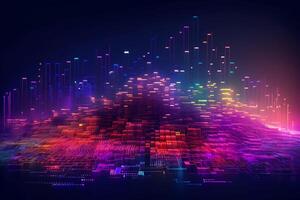 Programming language background. photo