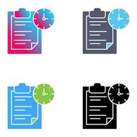Task Management Vector Icon