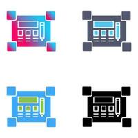 Blueprint Vector Icon