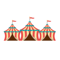 circo carpas ilustración png