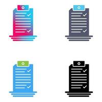 Check List Vector Icon