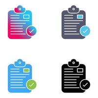 Secure Notepad Vector Icon