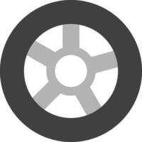 Wheel Vector Icon Design