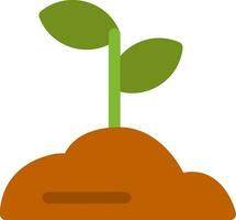 Sprouts Vector Icon Design