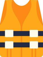 Life jacket Vector Icon Design