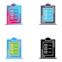 Checklist Vector Icon