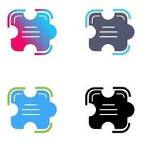 Puzzle Vector Icon